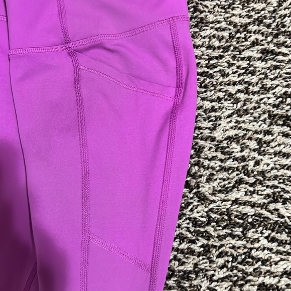 DSG size M legging bundle! Bright purple and lemon yellow. WITH POCKETS! - Picture 5 of 16